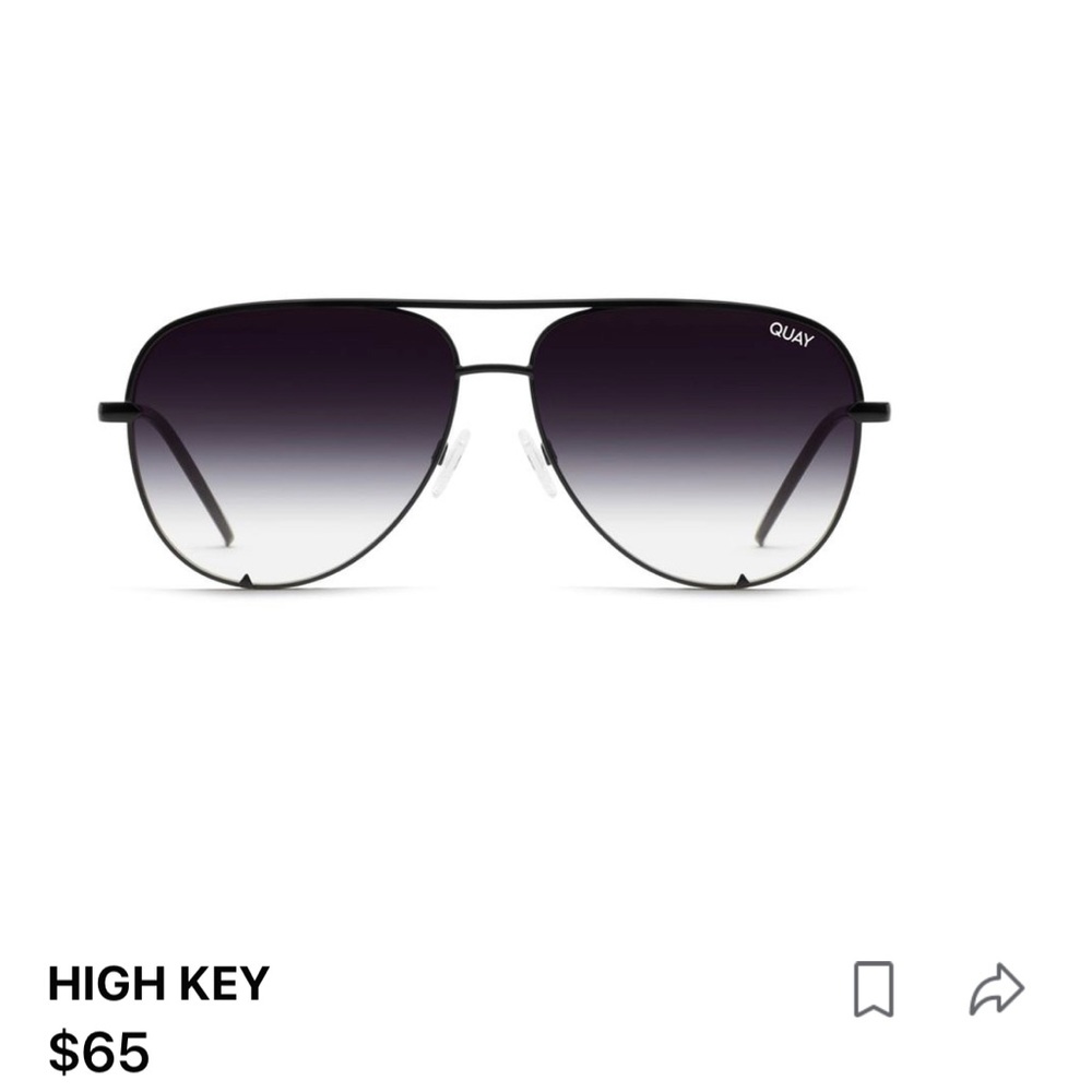 Sunglasses, Black, Aviators